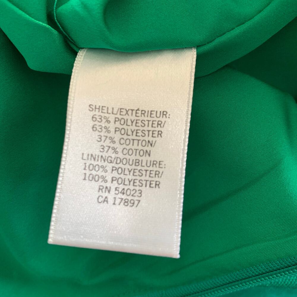 Banana Republic Factory Green Polka Dot Pencil Skirt Size 4 - Picture 5 of 10